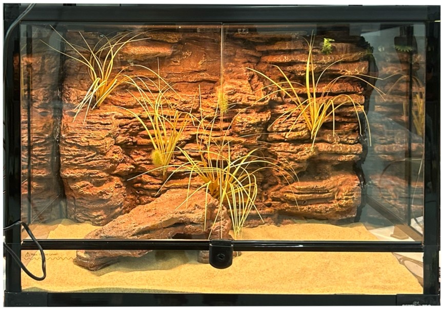 Nature Like Reptile Enclosure Background SL-M46B Flameproof Reptile Tank Backdrop