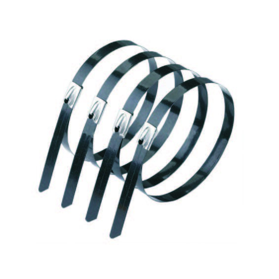 4.6mm 7.9mm Solar Cable Tie , Sus304 Stainless Steel Zip Ties For Solar Panel Mounting Accessories