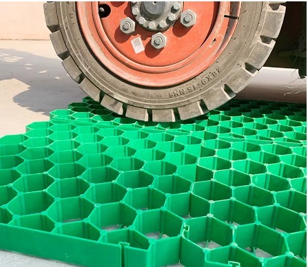 Road Construction Plastic Grass Grid Gravel Mat For Parking Lot