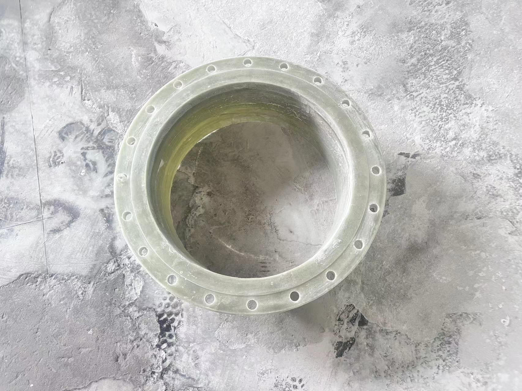 Fiberglass Winding GRP FRP Pipe Flanges Fitting For FRP Storage Tank
