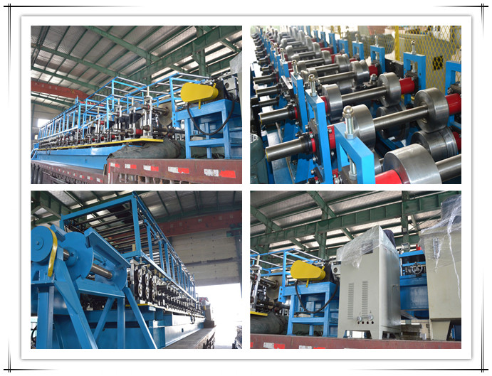 Full Automatic PLC Control Steel Sheet Forming Machine For Cable Ladder