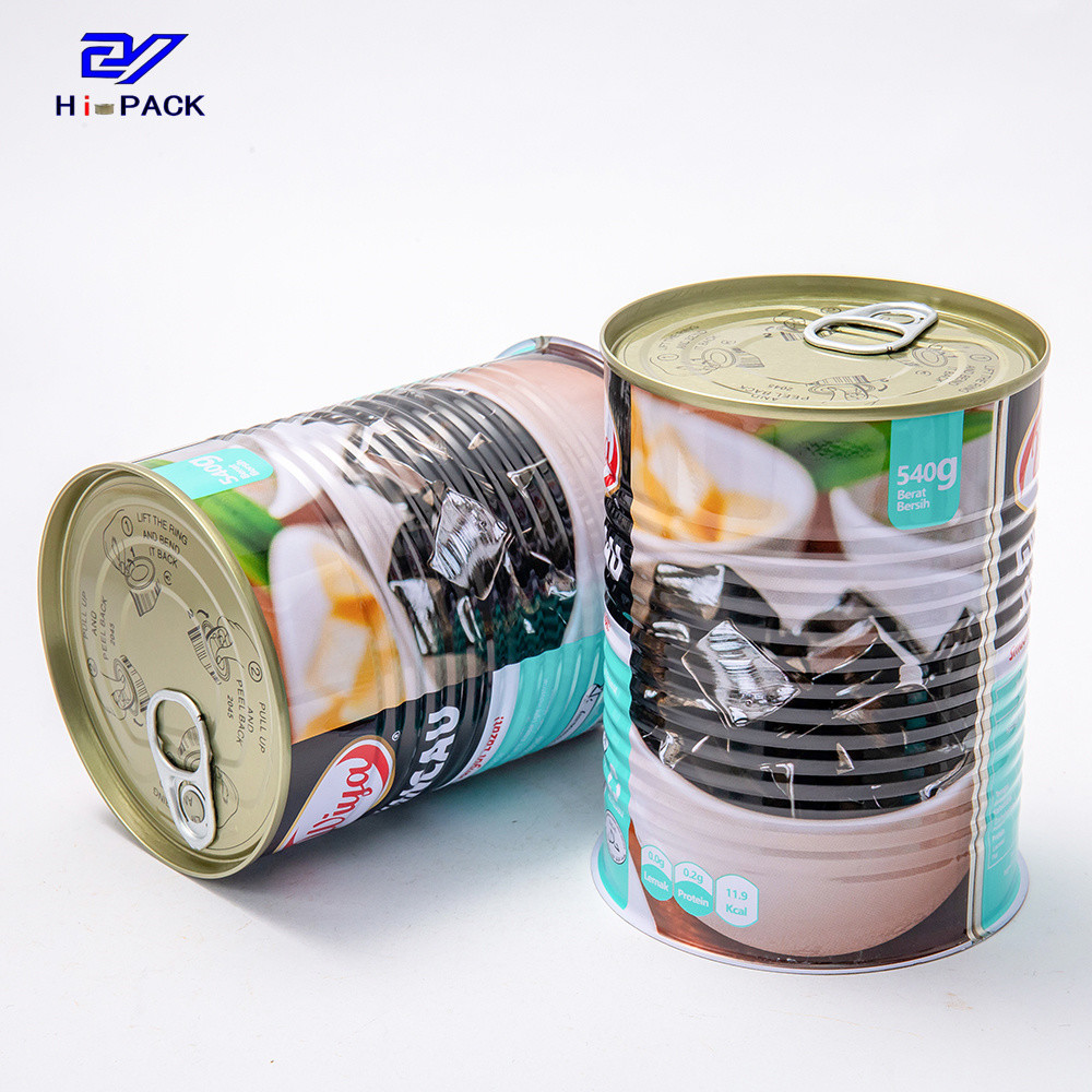 Bean Nut Tin Can For Food Packaging Nontoxic And Corrosion Resistant