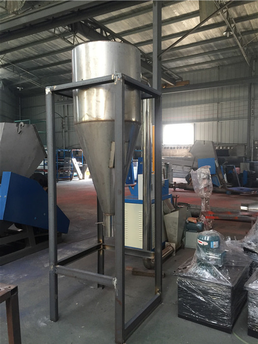 Automatic Conveyor Plastic Granulator Machine 800mm*800mm Force Feeder