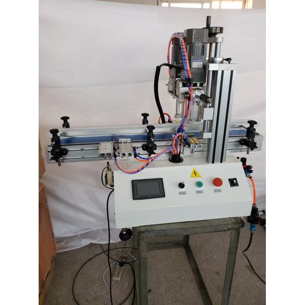 Stainless Steel Semi Automatic Bottle Capping Machine Desktop Type