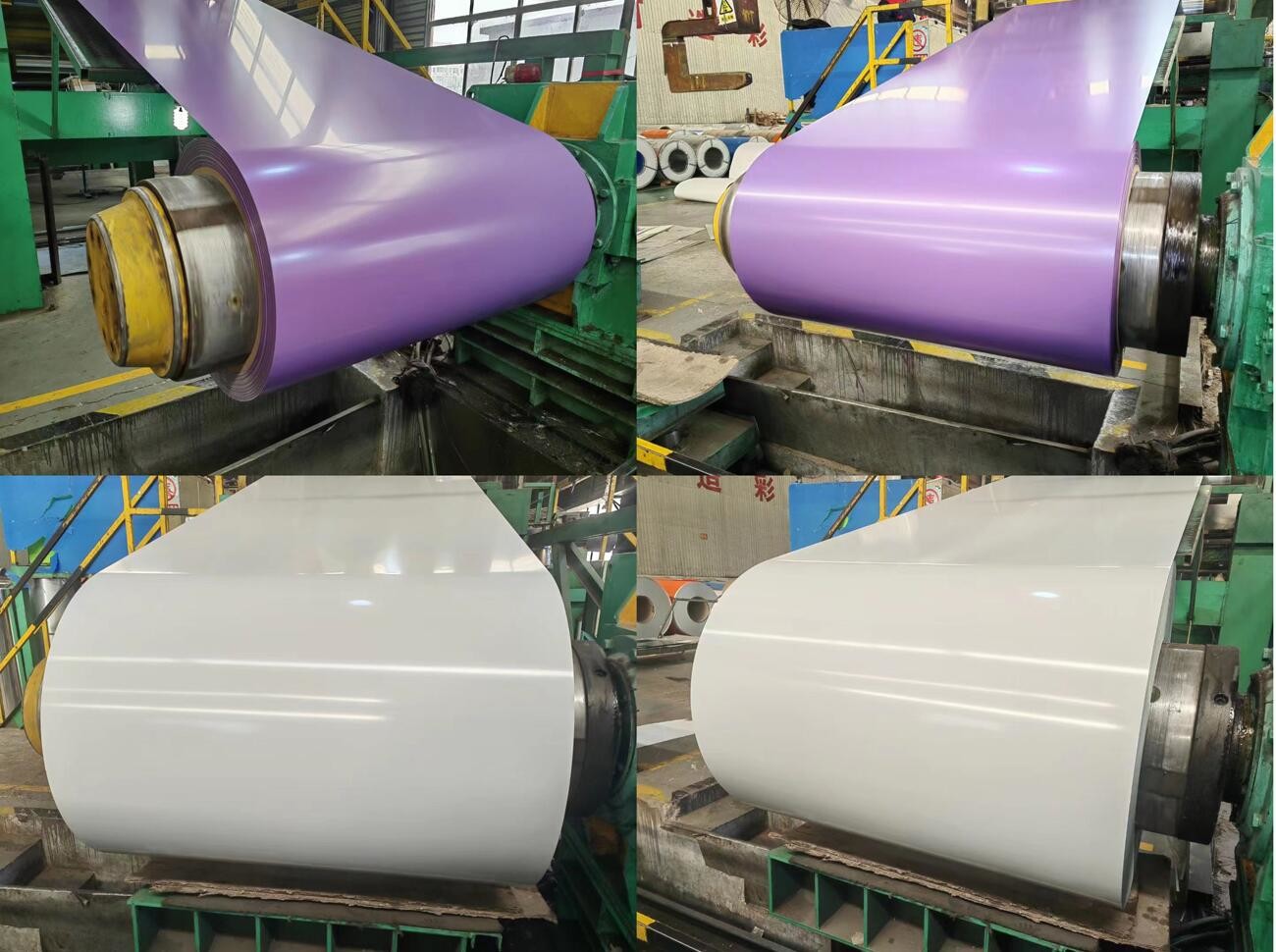 Flower Design Color Coated Prepainted Gi Steel Coil Ral 9002