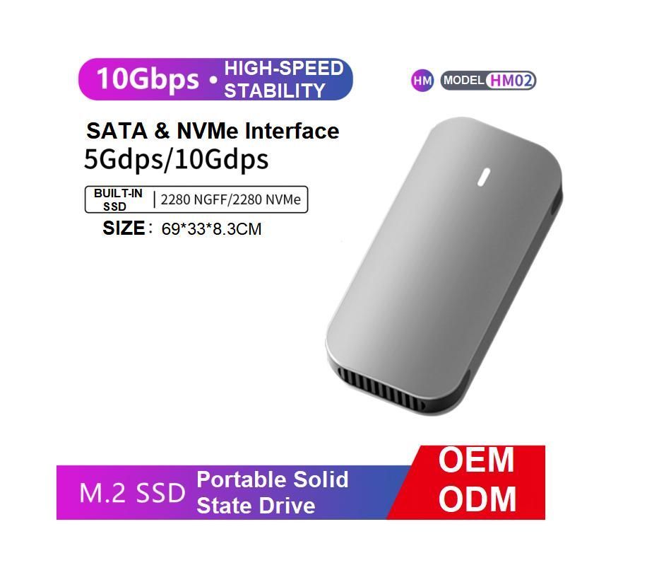Infinites 512GB 1tb 2tb 4tb 6tb 2.5&prime; High Speed Data Transfer Portable External SATA SSD Built in SSD 5gbps 10gbps Mold Can Be Modified
