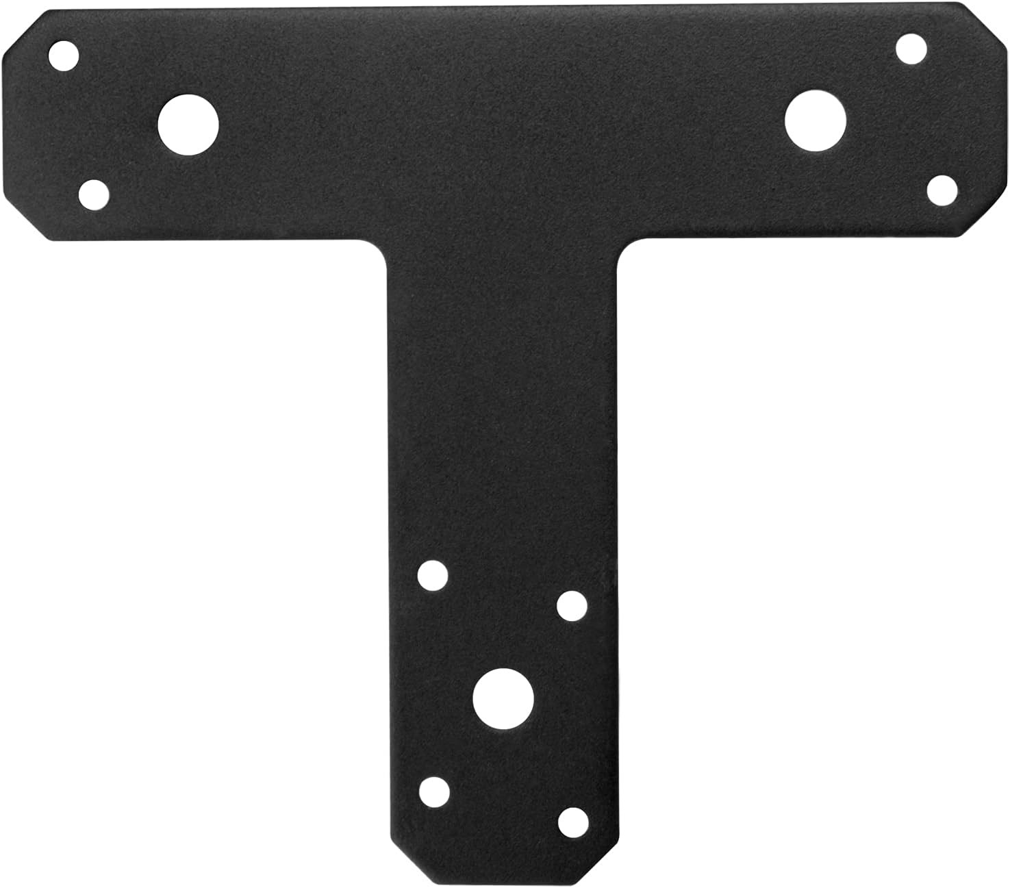 Post To Beam Bracket 6PCS T Post Brackets Thickness 4mm For Repairing Fixing