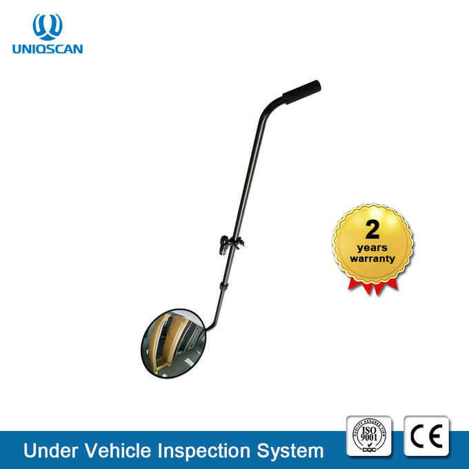 Aluminum Handles Round Convex Or Flat Acrylic Under Vehicle Inspection Mirror 12"