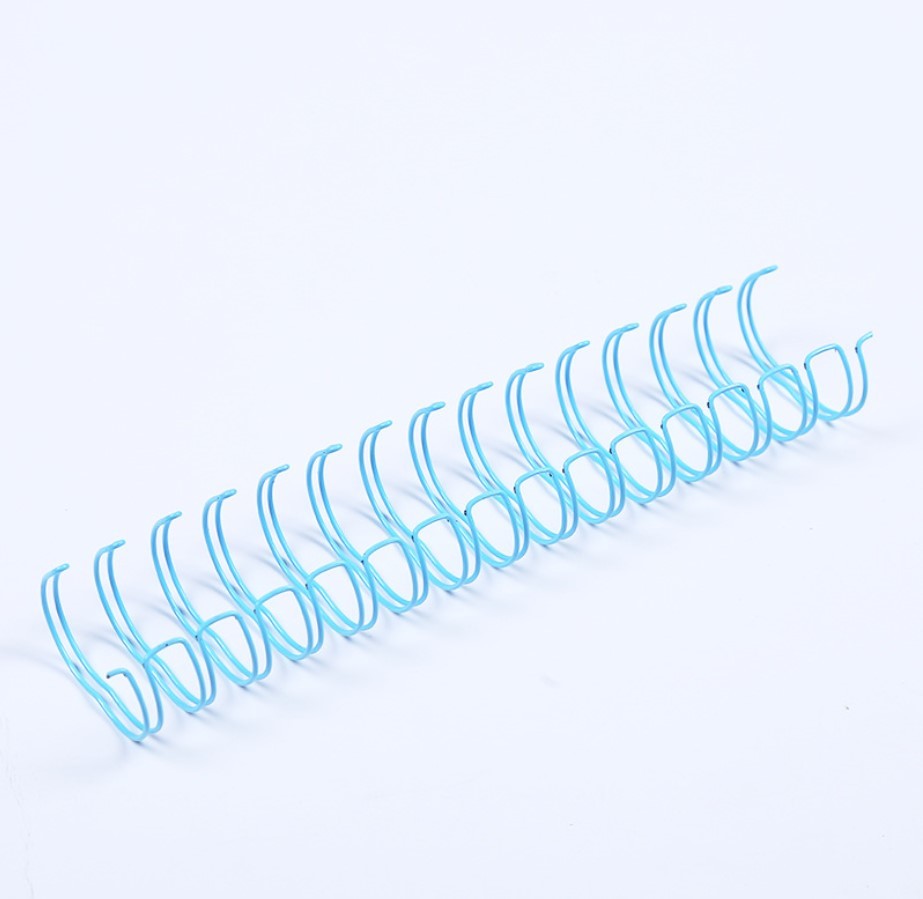 Blue Materials Needed For Book Binding , 1/4" 1-1/2" Cinch Spiral Binding Wires