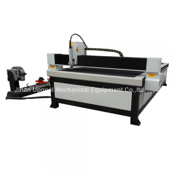 Quality Steel Tube Steel Plate CNC Plasma Cutting Machine with Rotary Axis 125A for sale