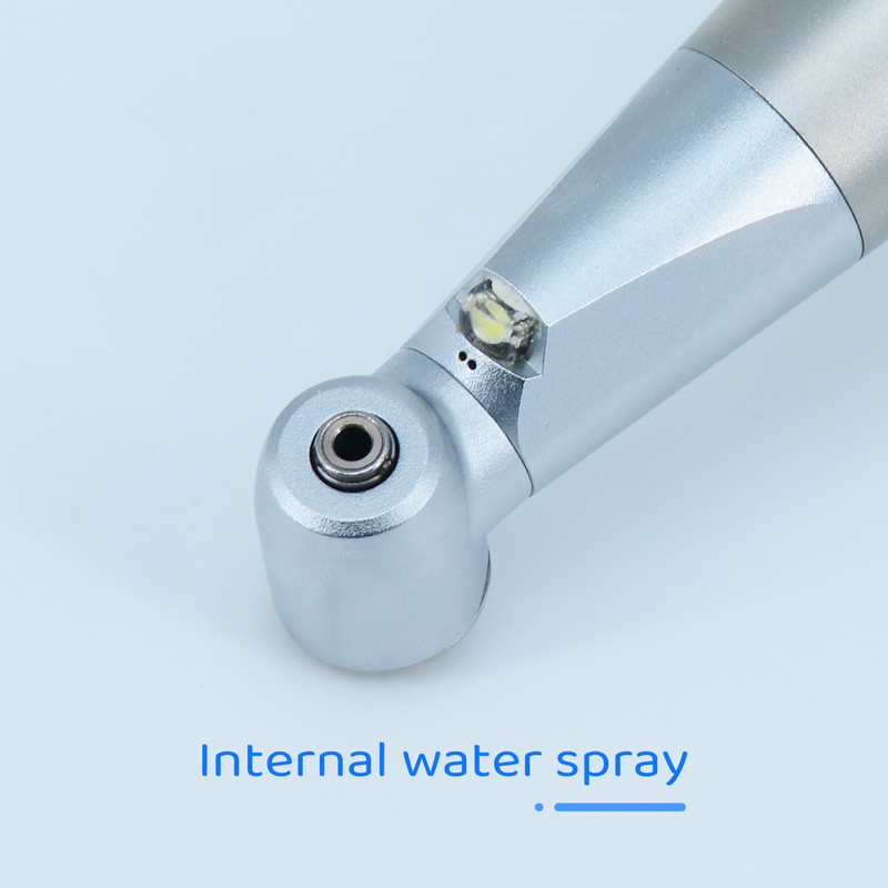 Contra Angle Metal Dental Slow Speed Handpiece Blue Color E Type Connection