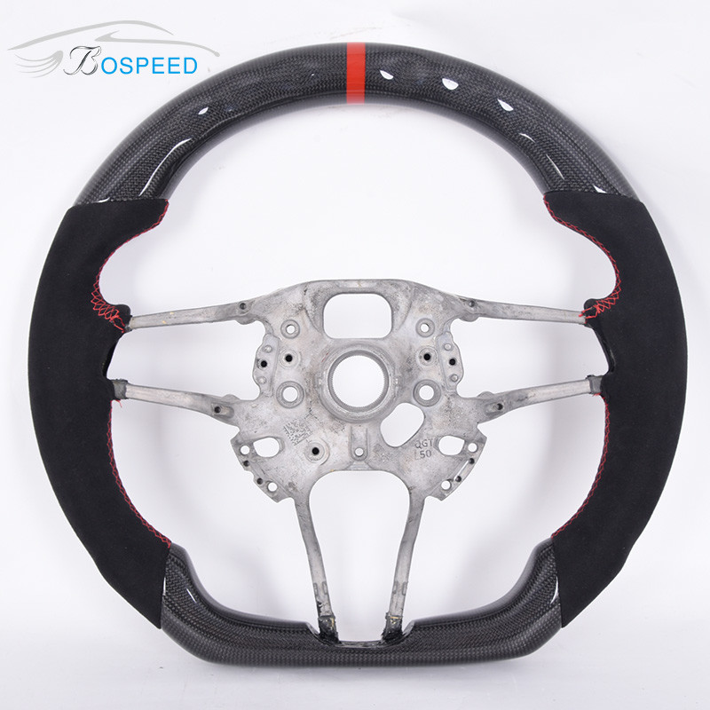 Luxury LED Alcantara Porsche 991 Sport Steering Wheel Personal Customization