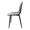 Buy cheap W48cm Modern Metal Frame Dining Chair Armless Dining Chair Strong Bearing from wholesalers