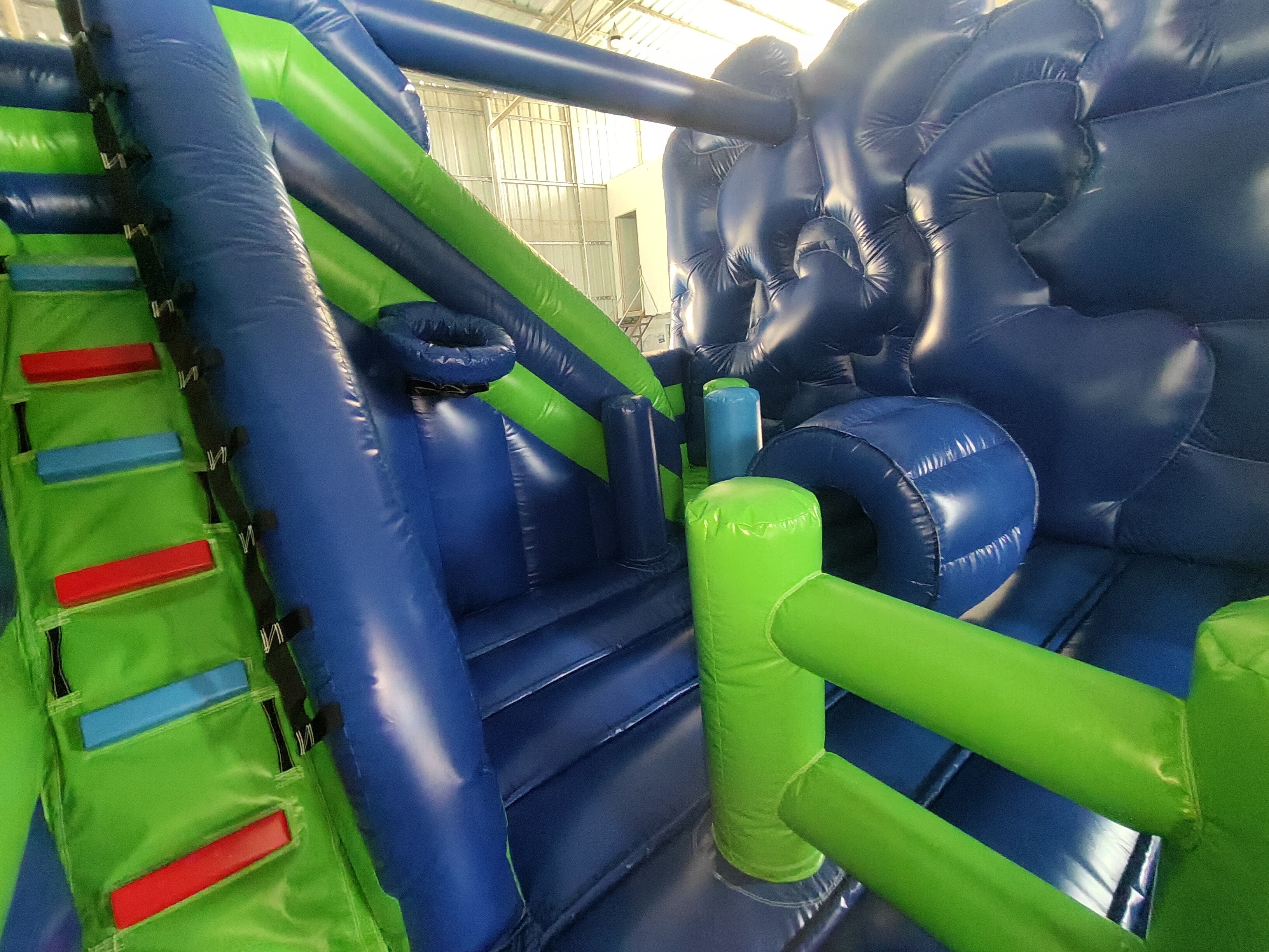 Digital Printing Inflatable Bounce House With Slides Super Mario Inflatable Jumping Castle