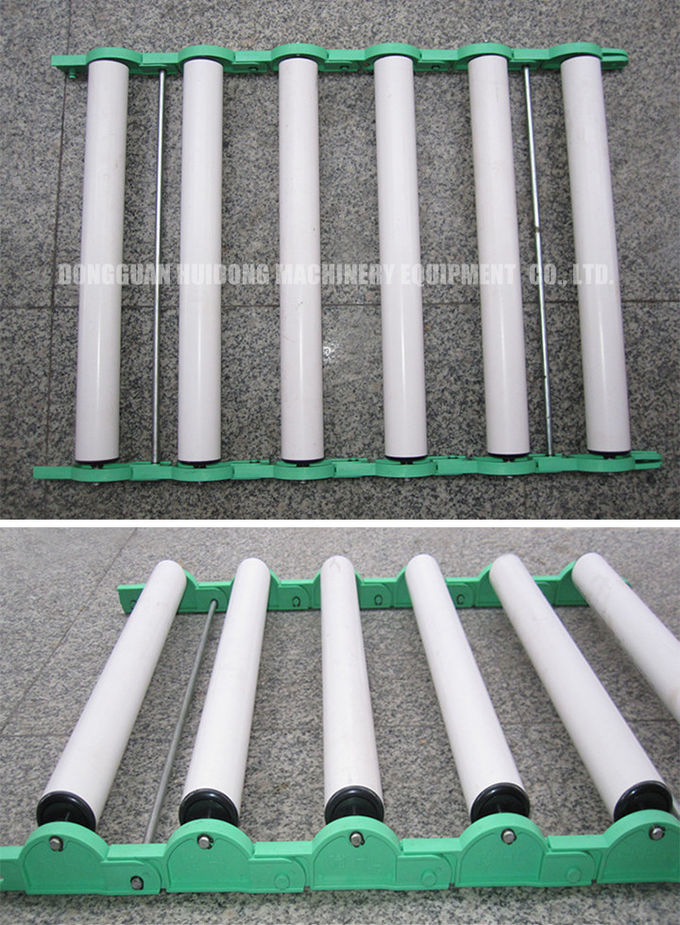Light Portable Electric Conveyors , Small Diameter Ss Electric Roller Conveyor