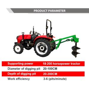 Buy cheap 1W series tractor Post Hole Digger Tree Planting Earth Auger for Sale 1W-40 product