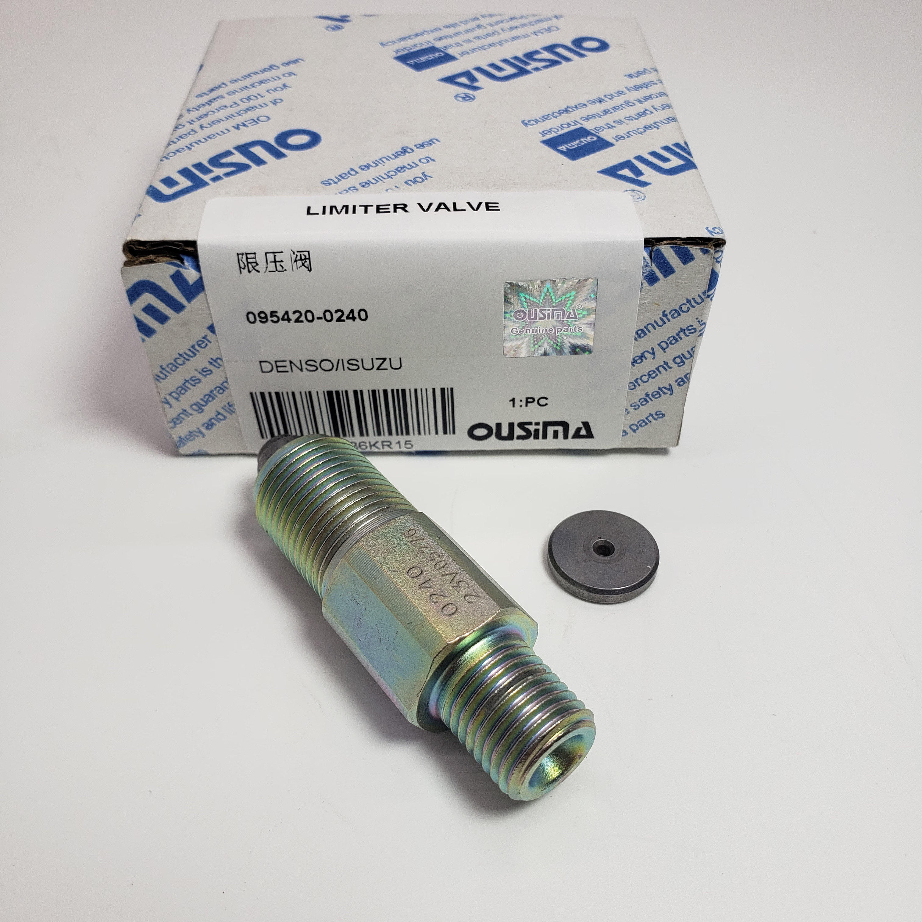 Diesel Fuel Pressure Limiting Valve 095420-0240 For Denso Isuzu