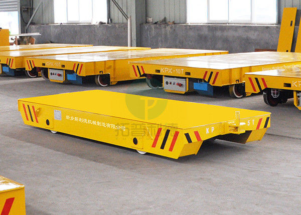 Warehouse Handling Equipment Steer Material Handler Trailer Transfer Cart On Railway