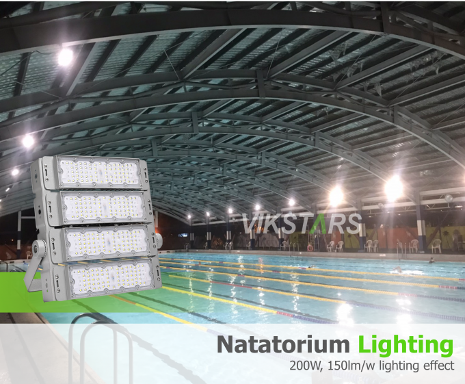50w 100w 150w Module Led Flood Lights 150lm/W For Tunne Lighting IP65 Waterproof 15