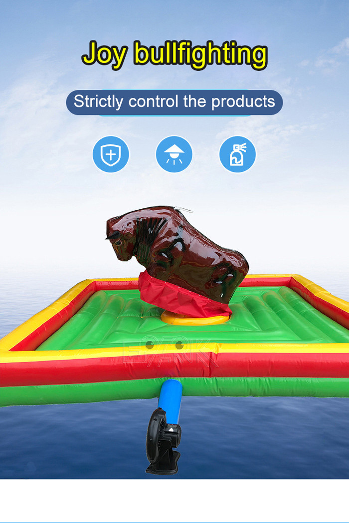 18rpm Amusement Game Machines Adult Inflatable Toro Mechanical Bull Riding Machine