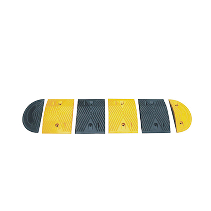 Rubber Material Road Speed Bump Breaker JSD-003A/RSH-002A/RSH-002B 500mm/250mm Length