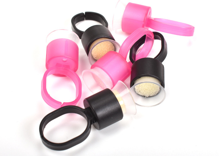 Plastic Sponge Ink Ring Cups Set Permanent Makeup Accessories Microblading Tattoo Kits