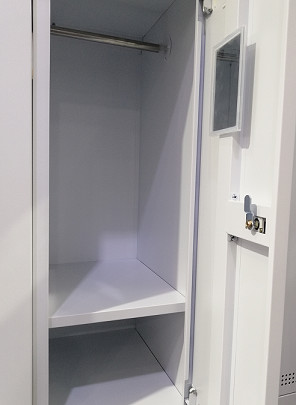 Office Password Lock 4 Door Steel Locker Flush Door Cold Rolling