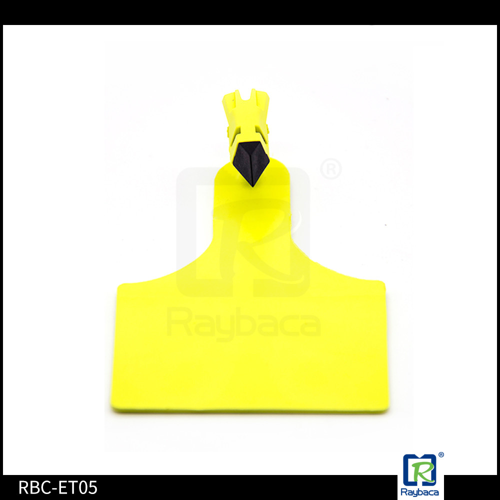 860 - 960Mhz RFID Livestock Ear Tags , Cattle Identification Tags For Wild Bison ET-05-UHF