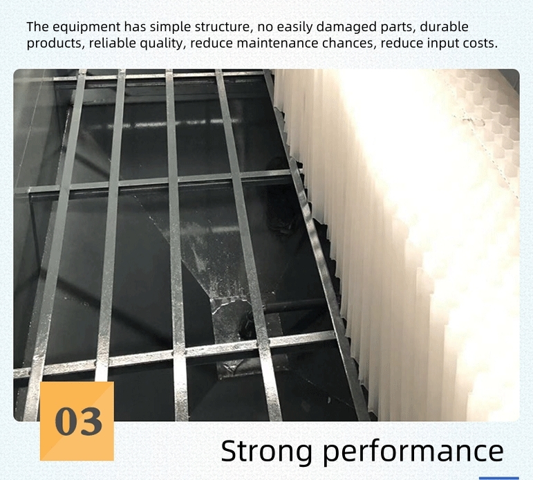 100L/Hour Capacity Stainless Steel Carbon Steel Inclined Plate Lamella Clarifier For Industrial Waste Water Treatment