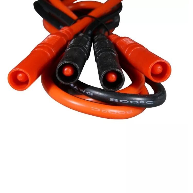 4mm Banana Plug Multimeter Test Leads 16A-30A With Silicone Jacket