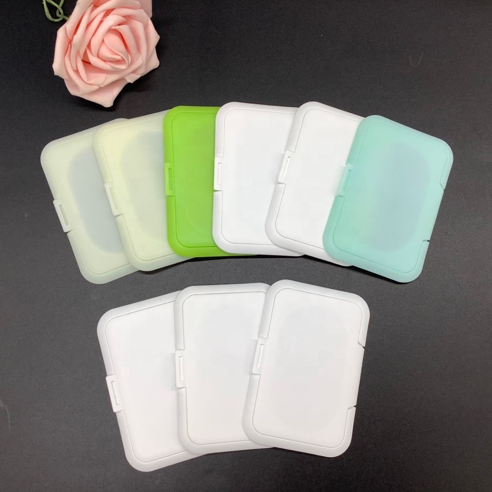 HDPE Wet Wipes Buckets ISO9001 Cylinder Wet Wipes Packaging Bottles