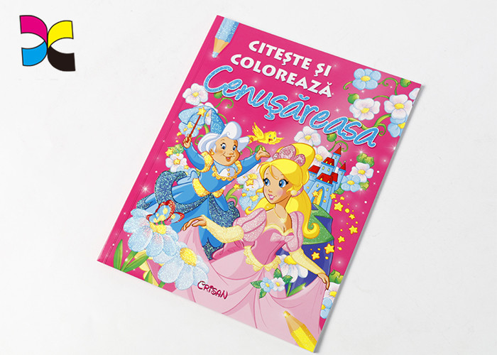 Angel Child Book Brochure Printing Services Full Color Glossy Varnish Perfect Binding