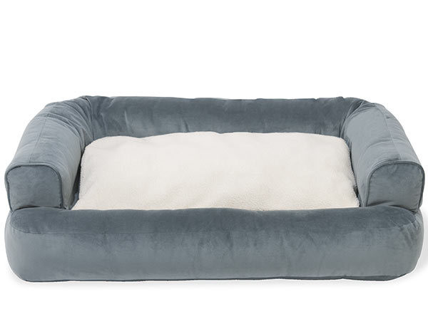 Water Resistant Memory Foam Bolster Dog Bed, orthopedic dog bed ,sofa material