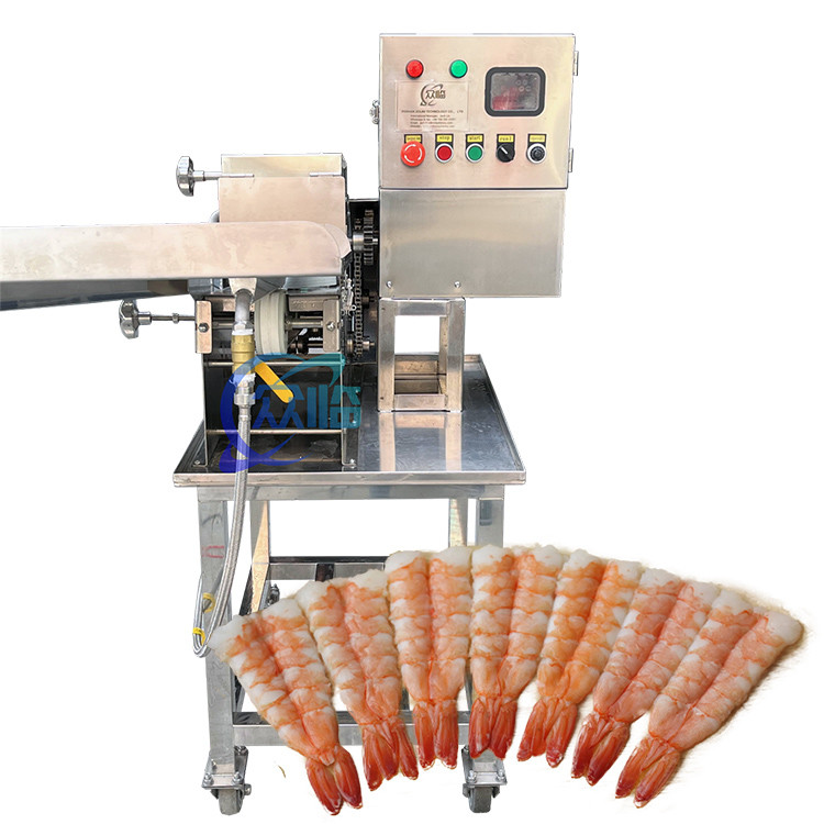 3P Stable Automatic Shrimp Cutter Multi Function Stainless Steel 304