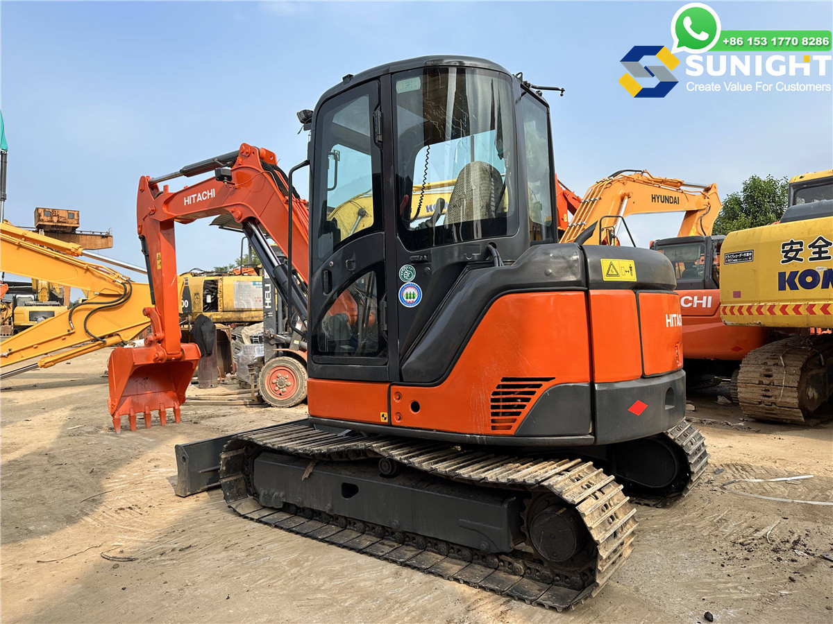 Deft Design Japan Used Excavator Hitachi ZX65U Hydraulic Backhoe Used ZX65U 6.5tons Mini Digger