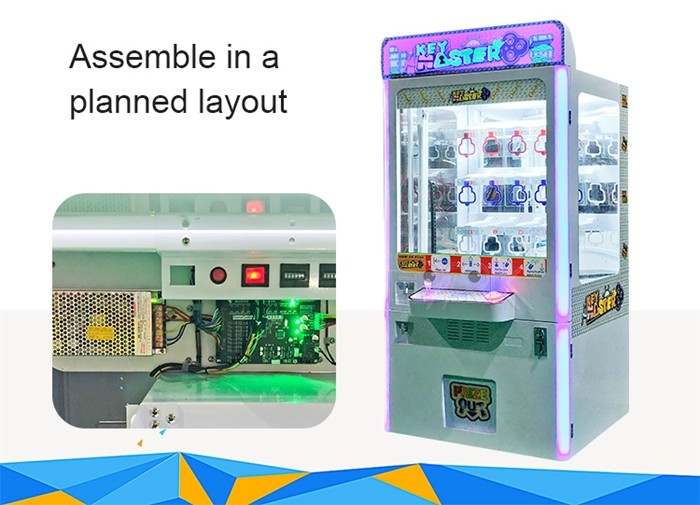 15 Lots Key Master Redemption Prize Game Machine Coin Operated Amusement Arcade