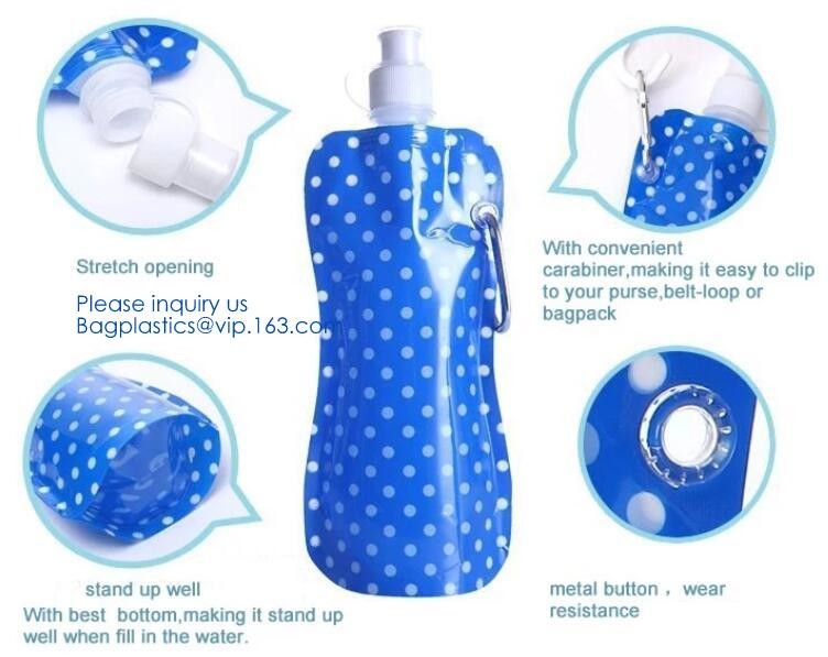 Custom Reusable Juice Food Packaging Plastic Bag Alcohol Drink Wine Spout Pouch Bag,liquid spout pouch/wine drink juice