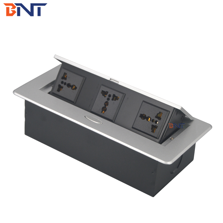 new style desk powr and data socket insert plug for advanced system