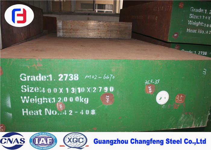 AISI ASTM Standard Plastic Mold Steel / 1.2738 P20+Ni 718H Steel Plate