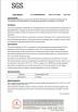 SUZHOU TRANO NEW MATERIAL TECHNOLOGY CO.,LTD Certifications