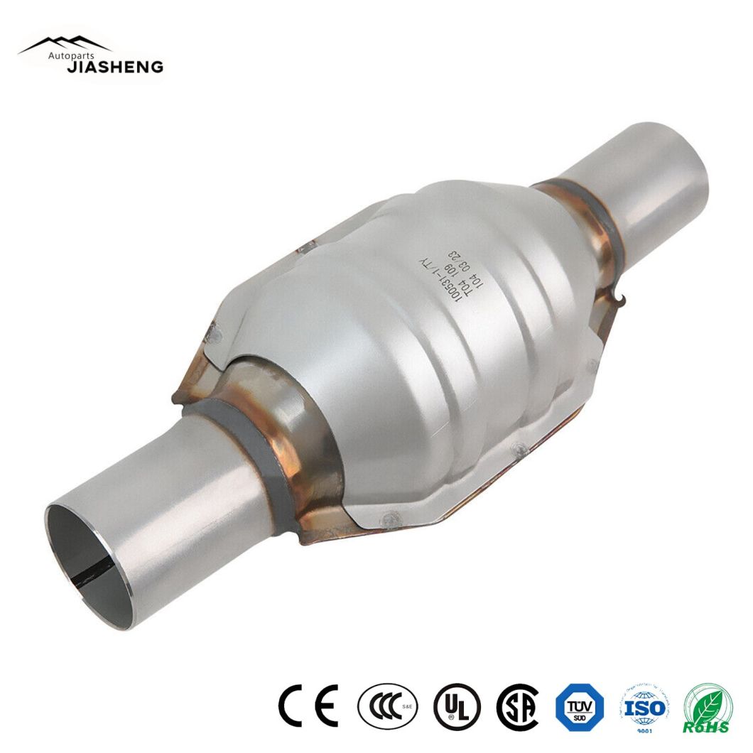 Universal 2&quot; Weld-on Inlet Outlet High Quality Stainless Steel Auto Catalytic Converter