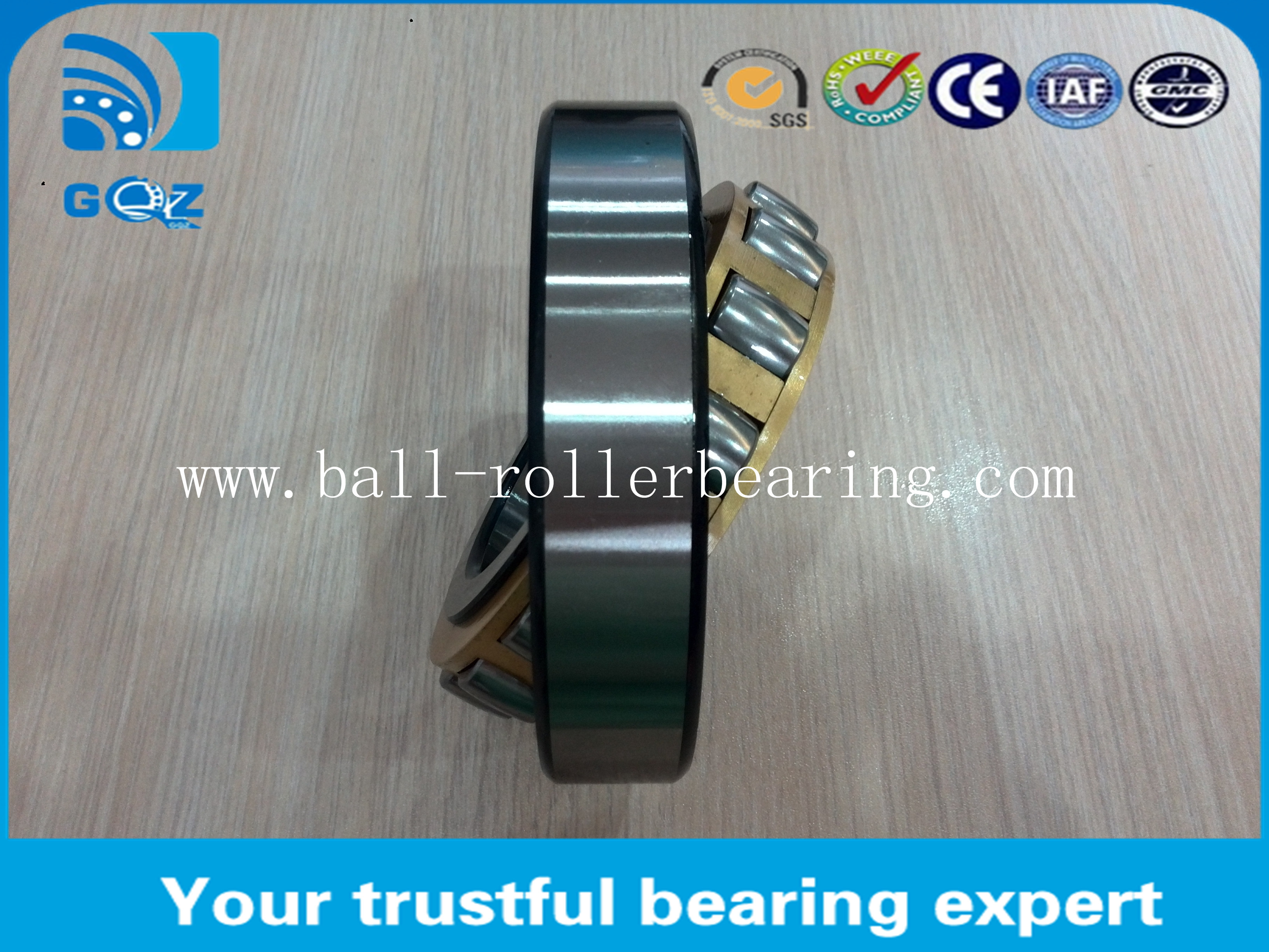 Polyamide Cage 20208-TVP Spherical Roller Bearings Durable 40 X 80 X 18 mm