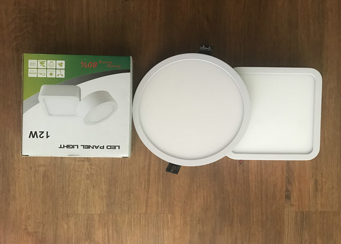 Triac Dimmable Led Panel Light 18w White Aluminum Ip20 Isolated Driver