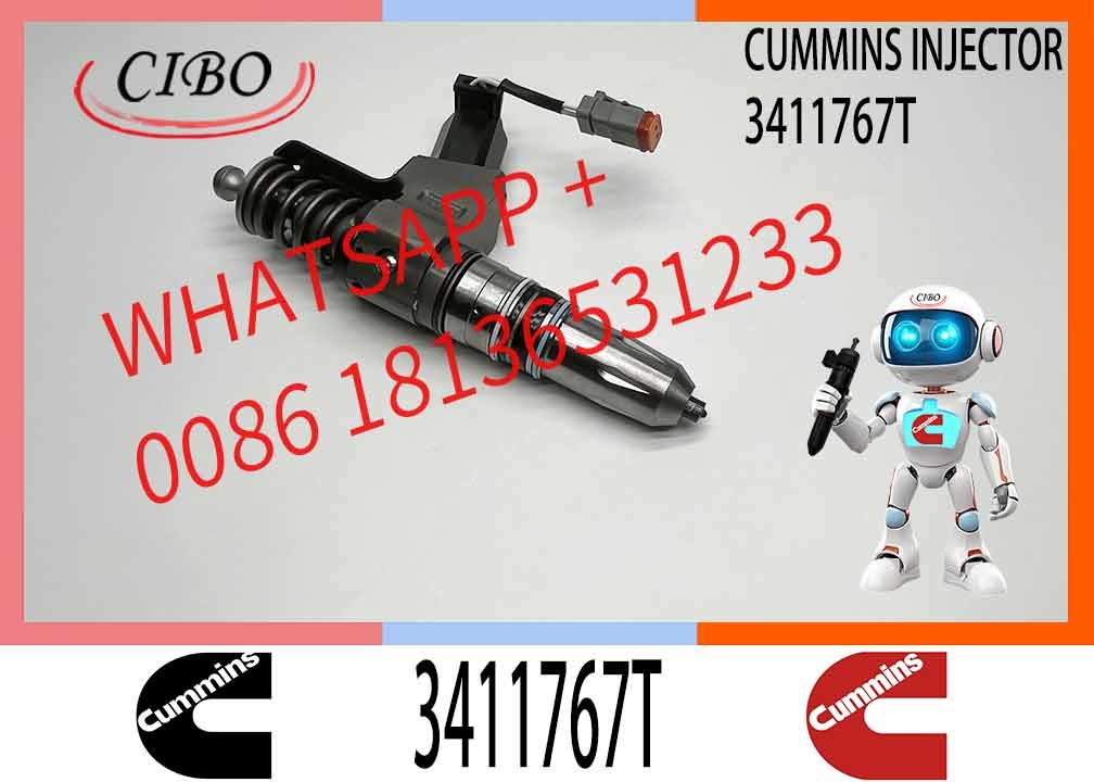 Brand New Diesel Common Rail Diesel Fuel Injector 3411765 3087560 3411767T For Cummins QSN14 N14