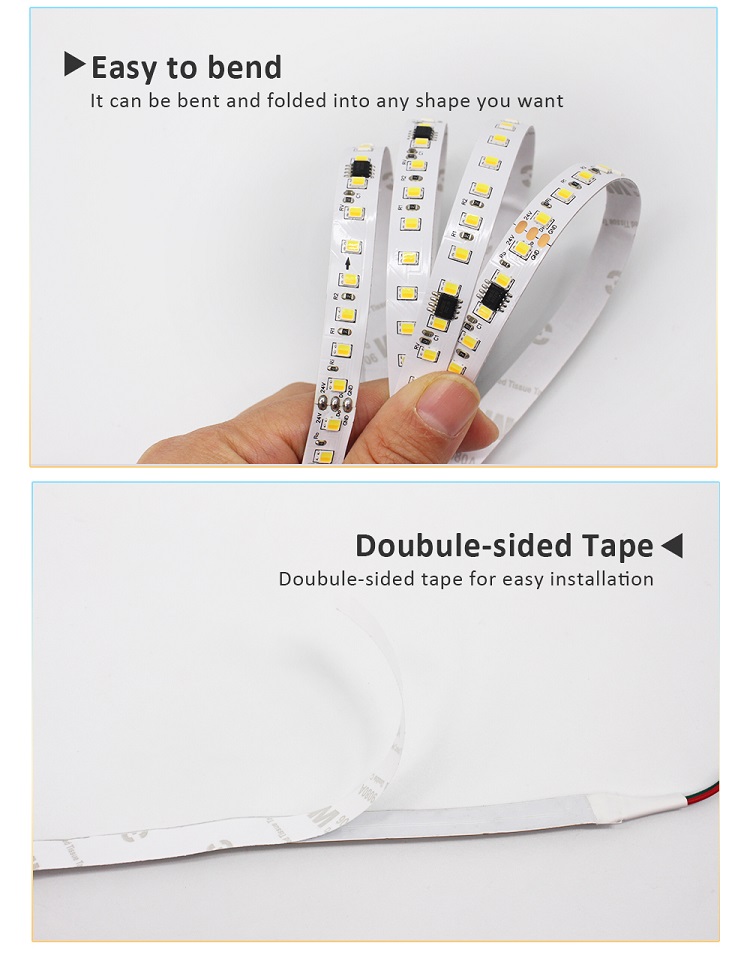 SMD2835 Single Color LED Strip Running Water Flowing With Touch Control ODM