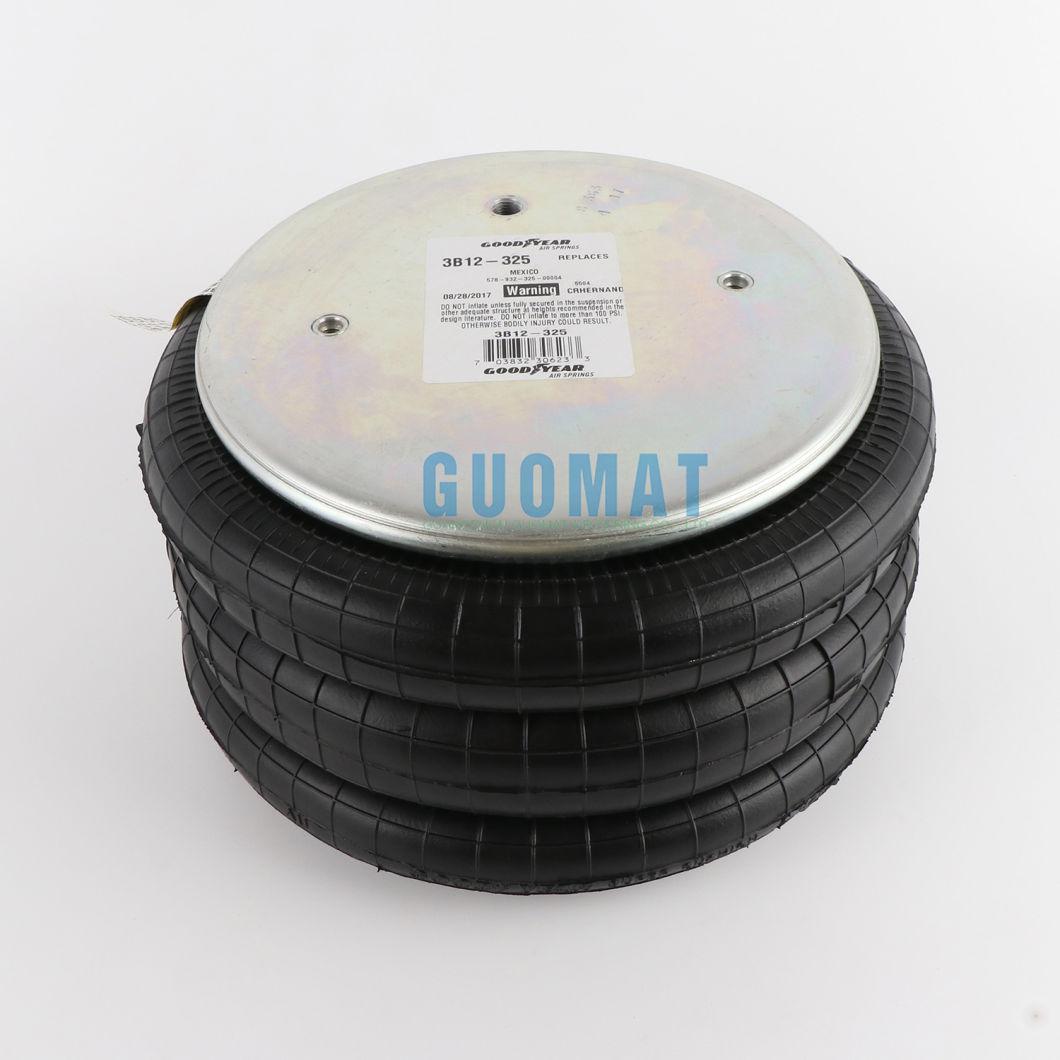 Genuine Goodyear Air Spring 3b12-325 Triple Convoluted 578933103 Ref. to Firestone W013588048