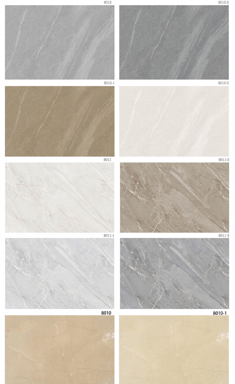 Waterproof Marble Bamboo Charcoal Fibre Board 1220*2600mm