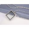 Buy cheap Glass Floating Charm Locket Necklace , Custom Floating Locket Bracelet Stainless from wholesalers