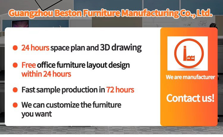 White Commercial Office Desk Furniture Modular Office Table For Workstations