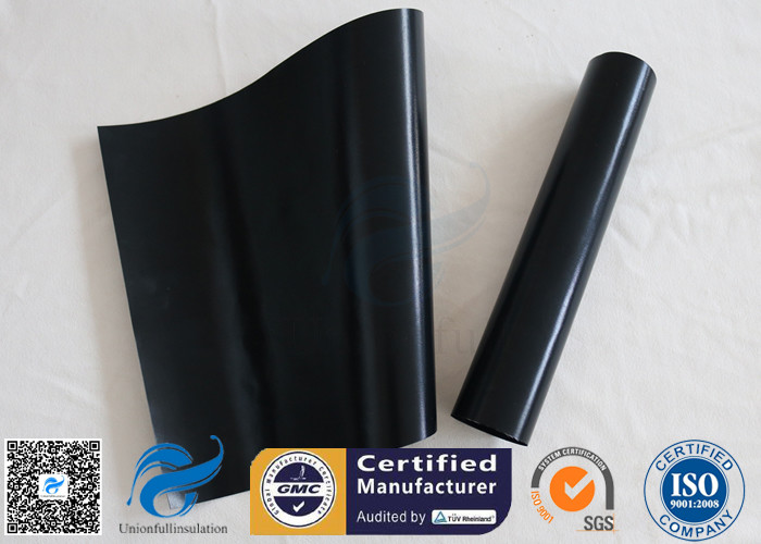 Silicone Non Stick Baking Mat PTFE BBQ Grill Mat 15.75X13" Black Reusable
